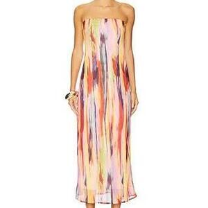 St Barts Maxi Dress in Multi